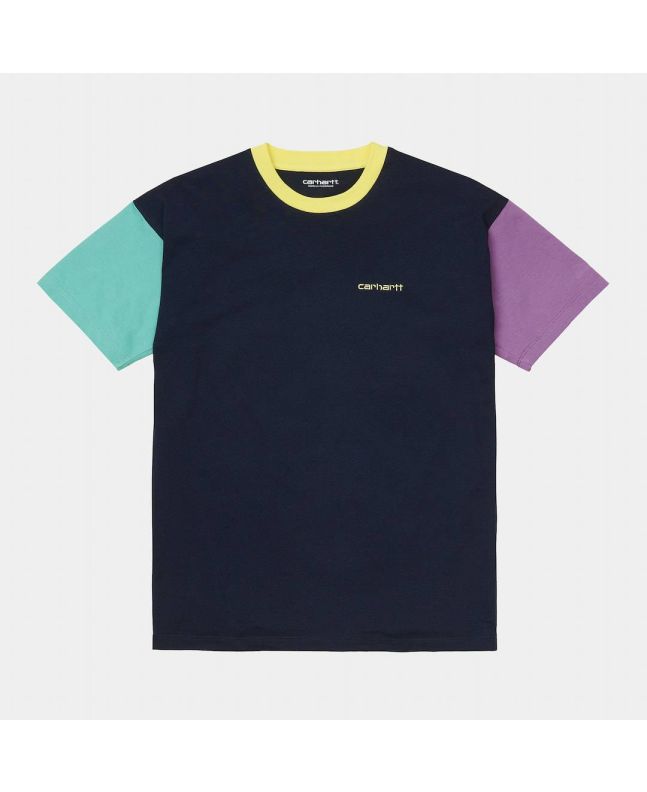 Camiseta mujer Carhartt WIP Quad SS azul marino