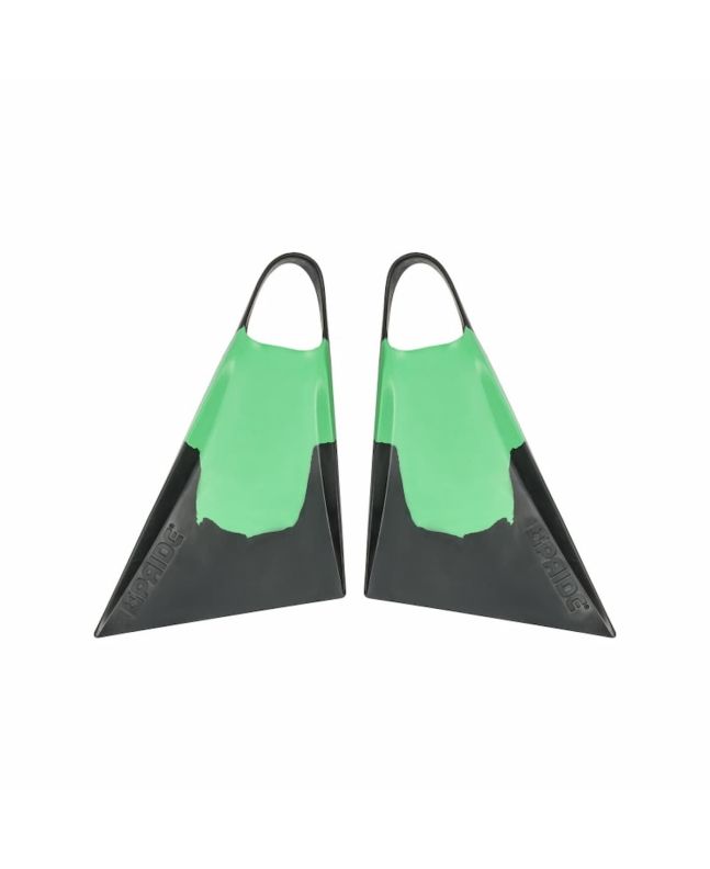 Aletas de bodyboard Pride Vulcan V3 verde y negro