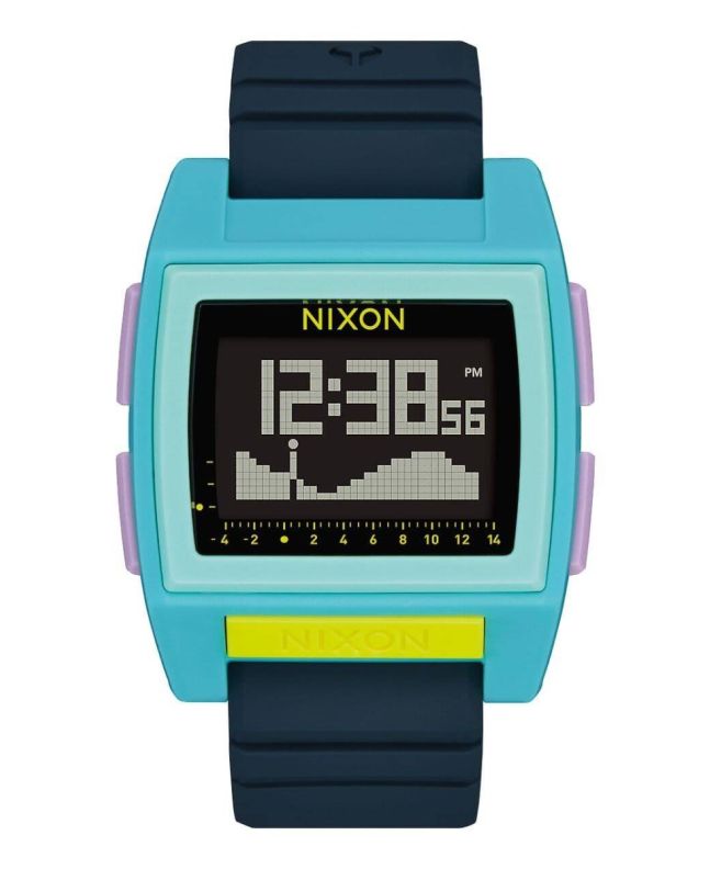 Reloj de mareas Nixon Base Tide Pro A1212-290 multicolor Frontal