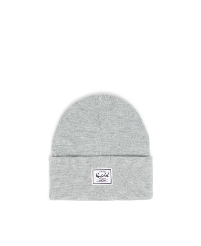 Gorro de punto Herschel Elmer gris claro Unisex