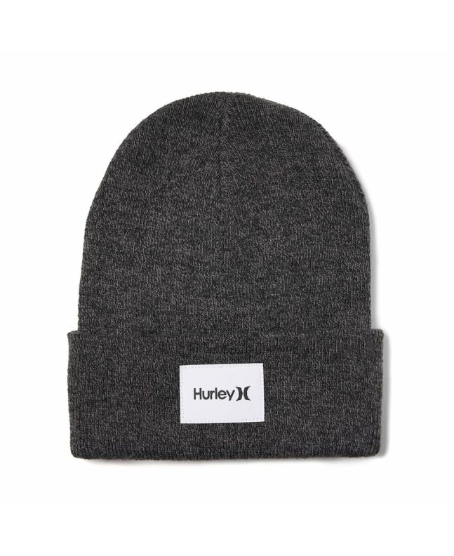 Gorro de punto Hurley Seaward Gris oscuro para hombre