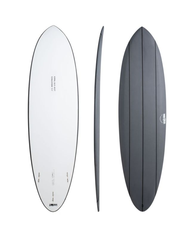 Softboard JS Industries Big Baron 6'0" gris Tail Round Pin