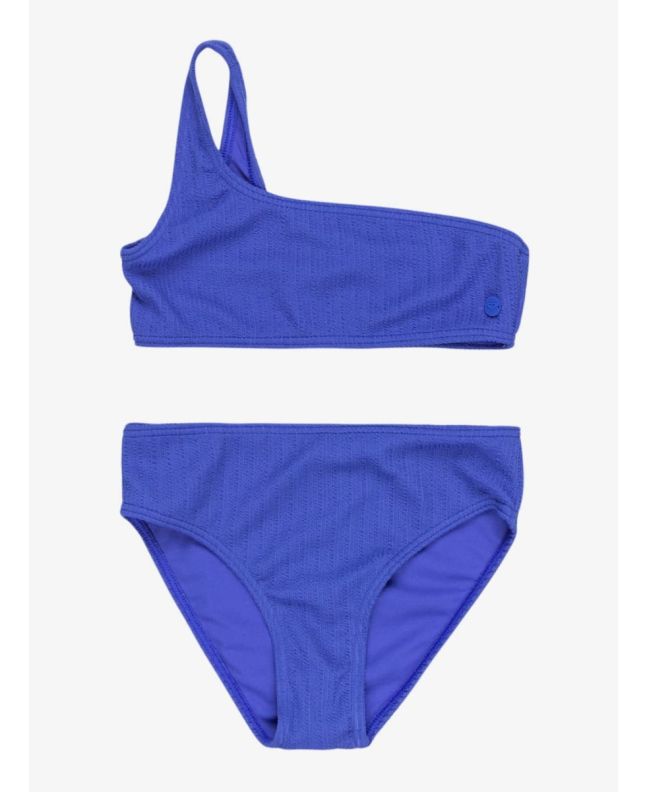 Conjunto de bikini tira asimétrica Roxy Aruba Rg Azul para Niñas 6-16 años 