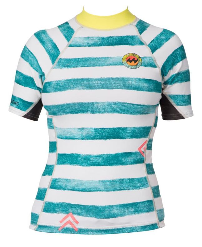 Licra de protección solar Billabong Surf Capsule Girl UPF 50+ Maldive Stripe para niñas de 8 a 12 años