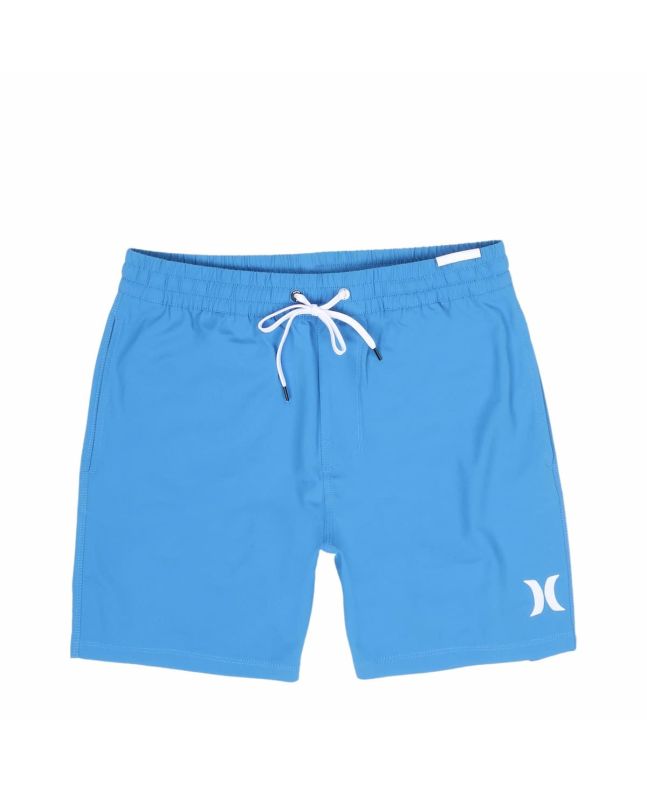 Bañador Boardshort Hurley One and Only Solid Volley 17" Seaview azul para hombre