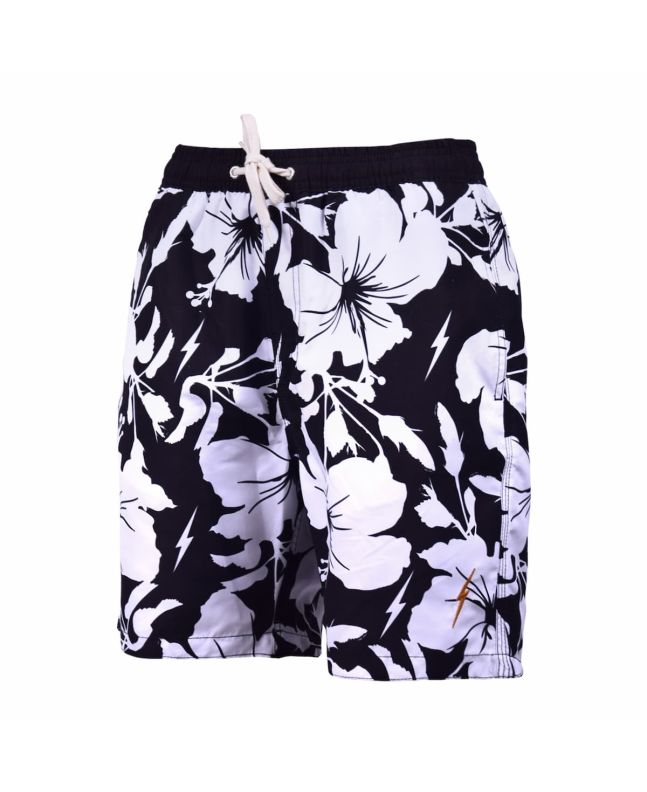 Bañador Boardshort Lightning Bolt Continual Flower 16" negro floral para hombre