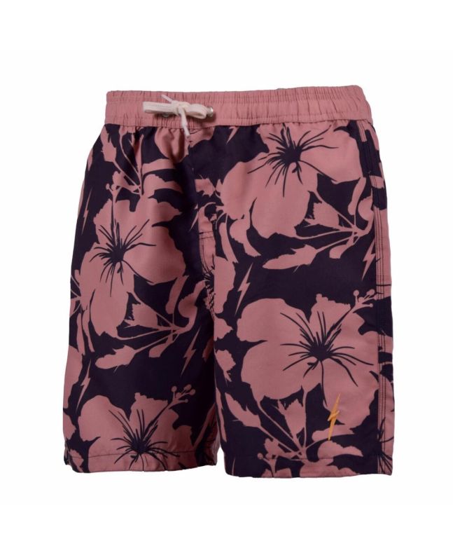 Bañador Boardshort Lightning Bolt Continual Flower 16" rosa floral para hombre