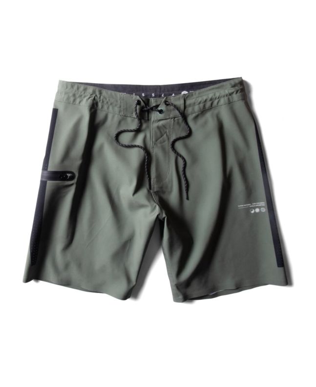 Bañador Boardshort Vissla High Seas 18.5' Surplus Verde para hombre