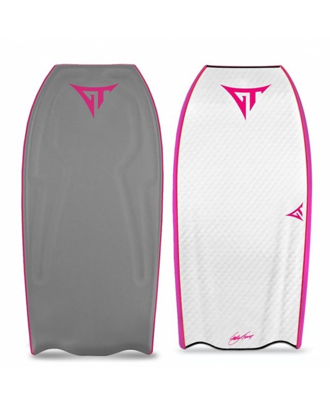Tabla de Bodyboard GT Boards Mega-T Bat Tail Cool Grey/White 