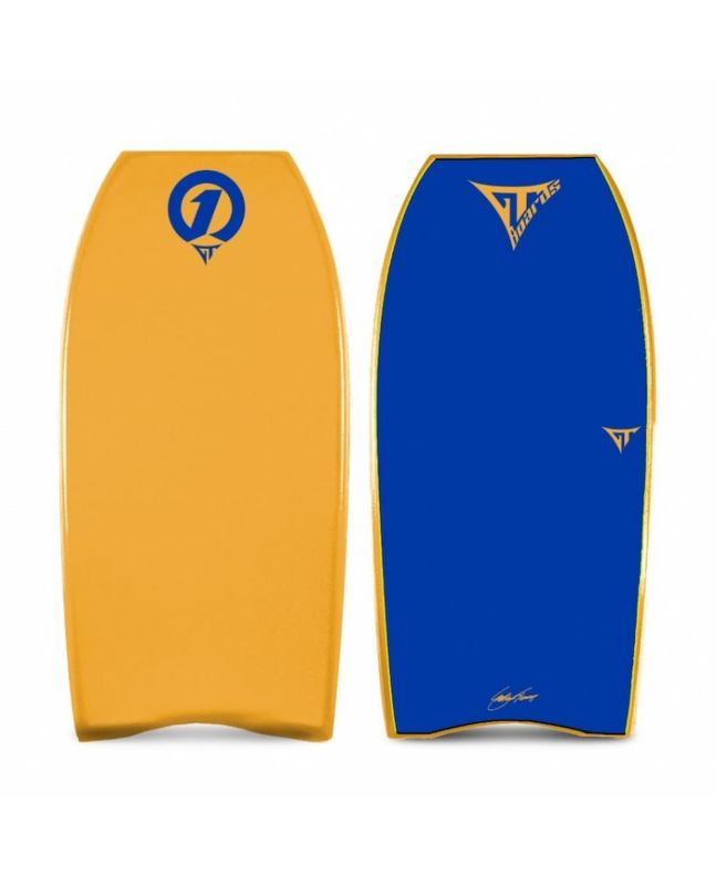 Tabla de bodyboard para principiantes GT One Naranja y Azul Marino 41''