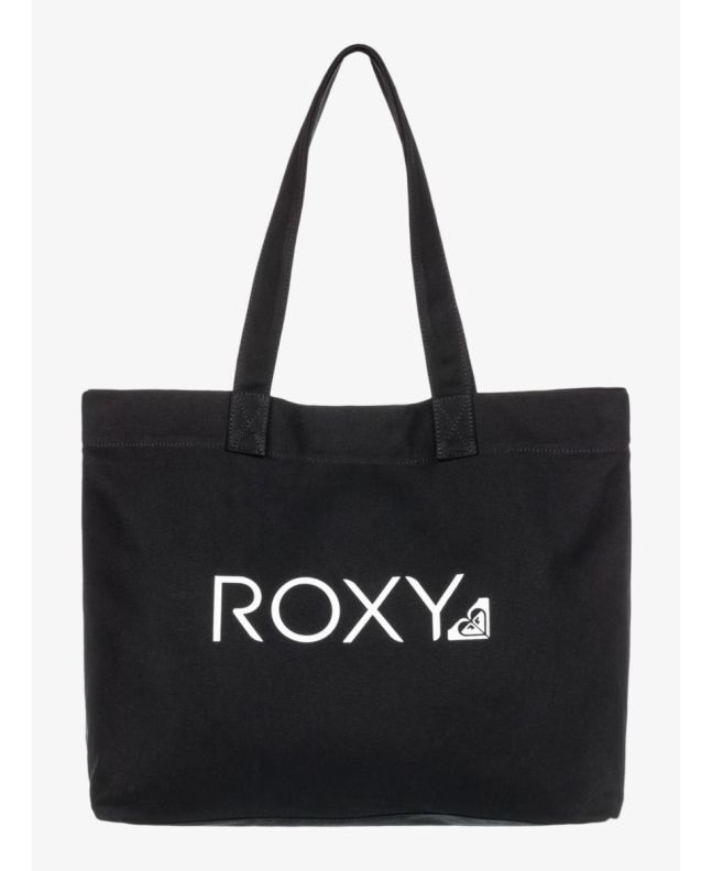 Bolsa de playa Roxy Go For It Negra para mujer