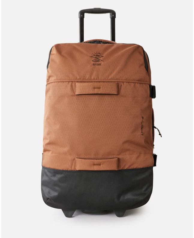 Bolsa de viaje grande con ruedas Rip Curl F-Light Global Searchers 110L Marrón