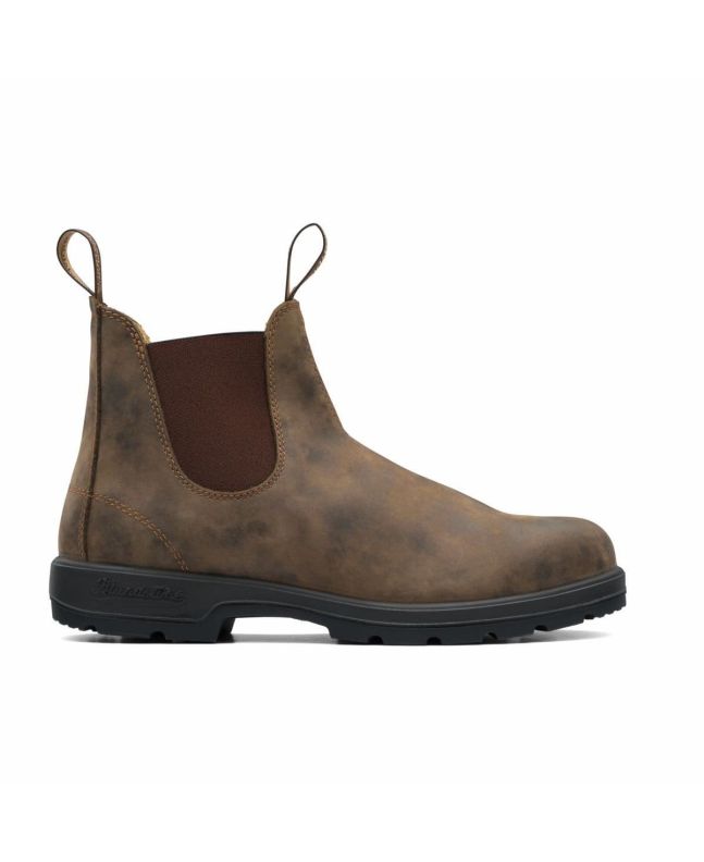 Blundstone 585 Classics Rustic Brown – botas chelsea de piel para hombre y mujer