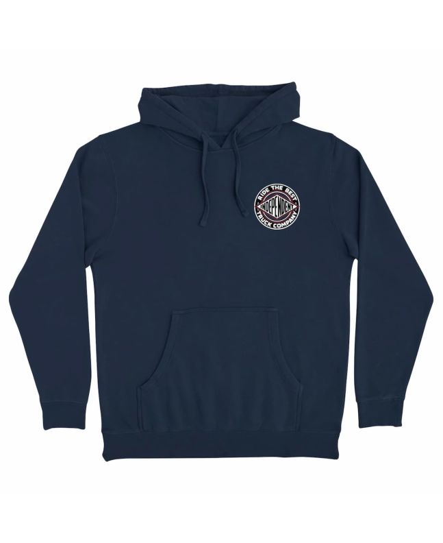 Sudadera con capucha Independent BTG Summit Hoodie azul para hombre