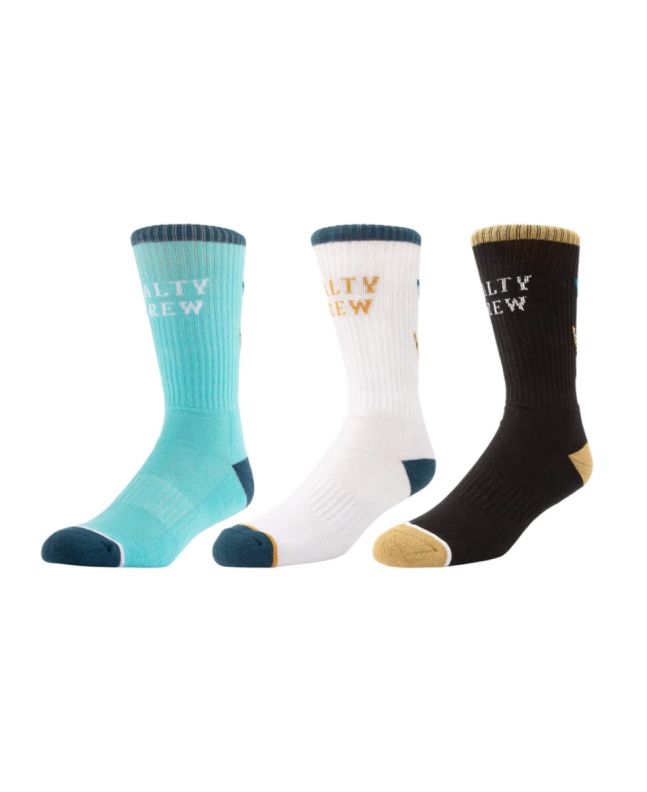 Calcetines Salty Crew Tailed Sock para hombre Pack 3 pares Talla 39-45 EU