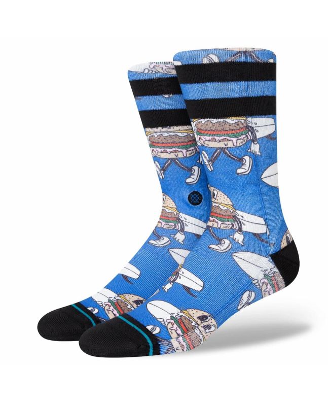 Calcetines Stance Sandy Crew Azules Unisex