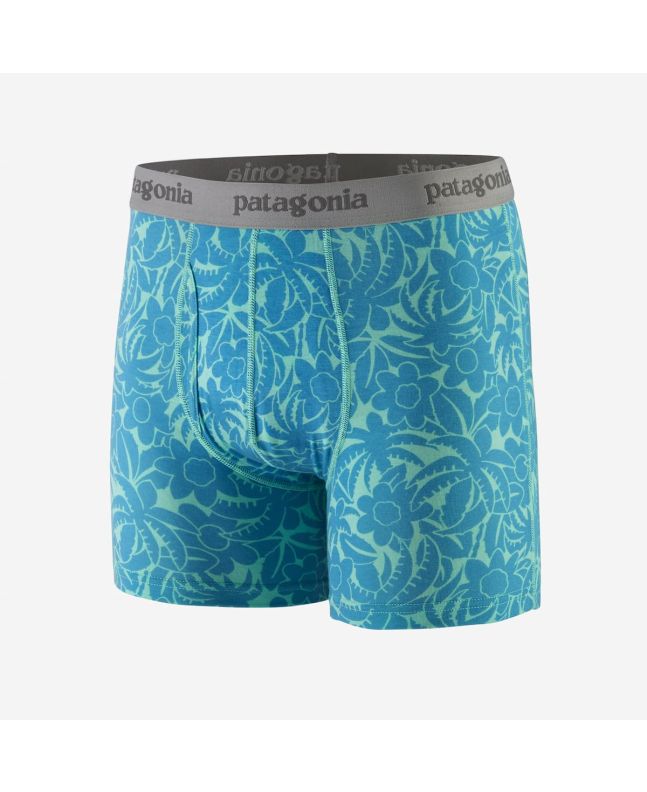Calzoncillos Patagonia Men's Essential Boxer Briefs 3" Early Teal para hombre