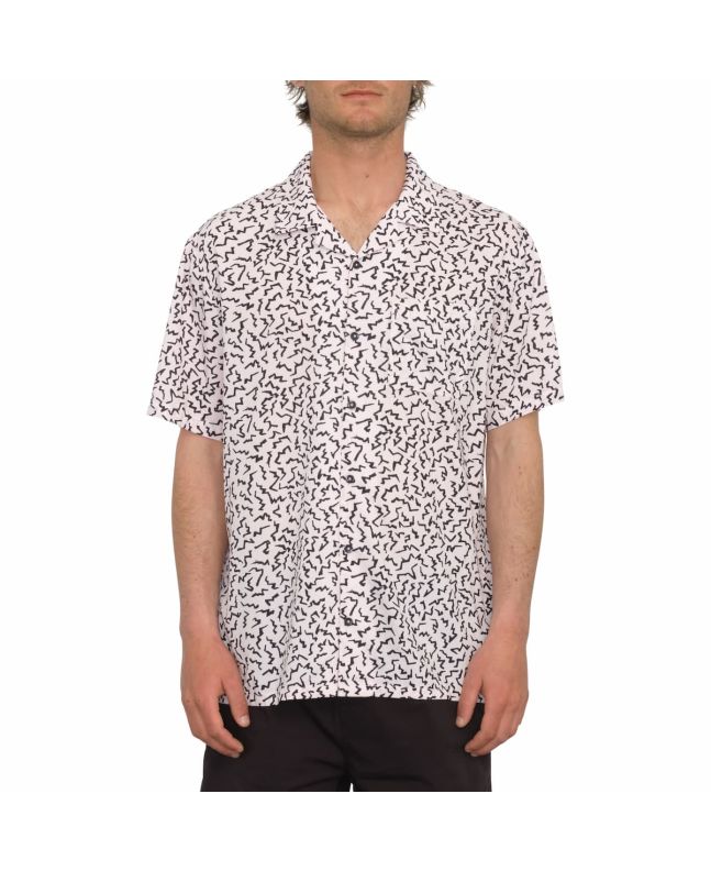 Hombre con Camisa de manga corta Volcom Asphalt Beach Lila