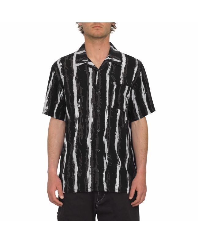 Hombre con Camisa de manga corta Volcom V Entertainment Hockey Dad Negra