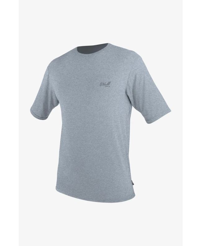 Camiseta de protección solar con manga corta O'Neill Blueprint UV Sun Shirt Fog Blue para hombre