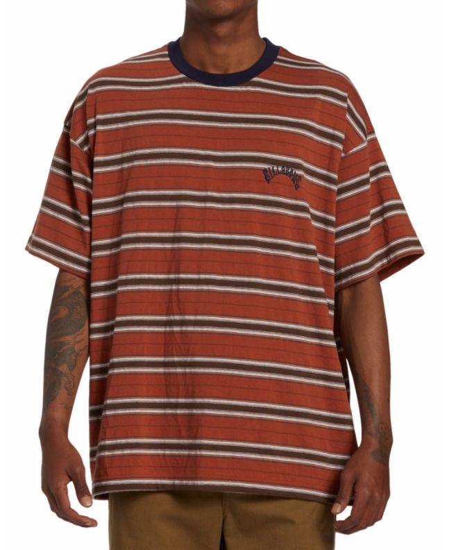 Hombre con camiseta de manga corta Billabong Baxter Rust