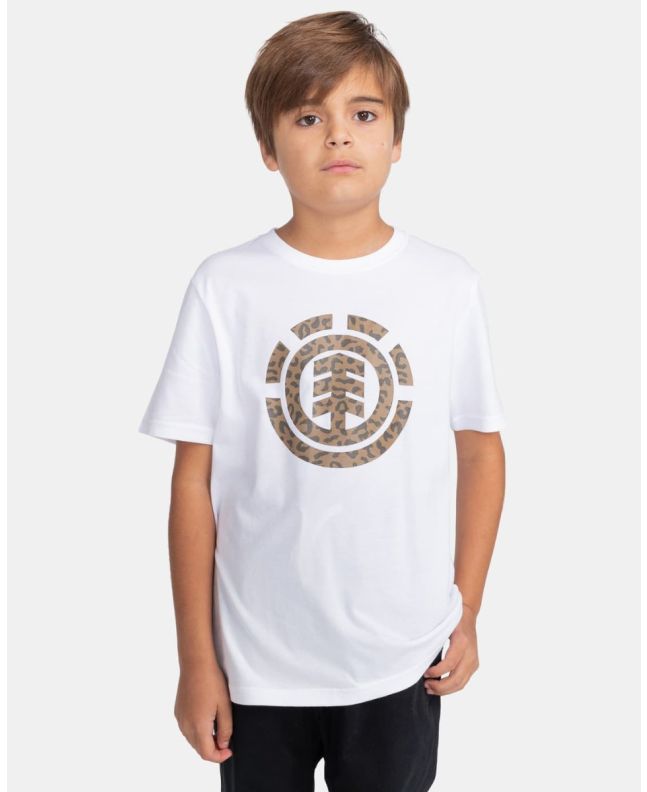 Niño con camiseta de manga corta Element Cheetos Icon blanca