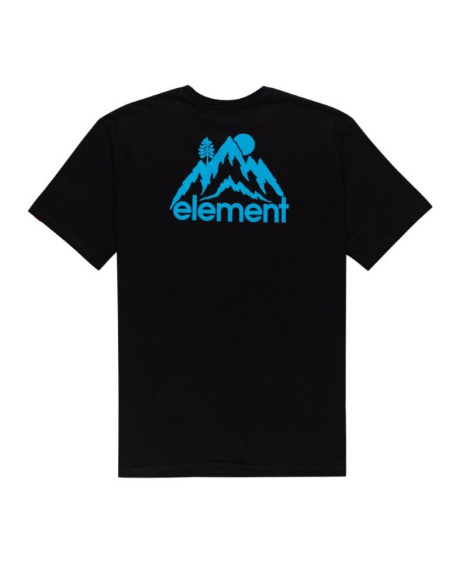 Camiseta de manga corta Element Goletta negra para hombre
