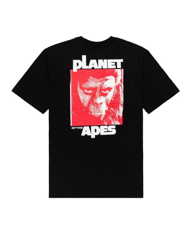 Camiseta de manga corta Element Brand Pota Dominion negra para hombre
