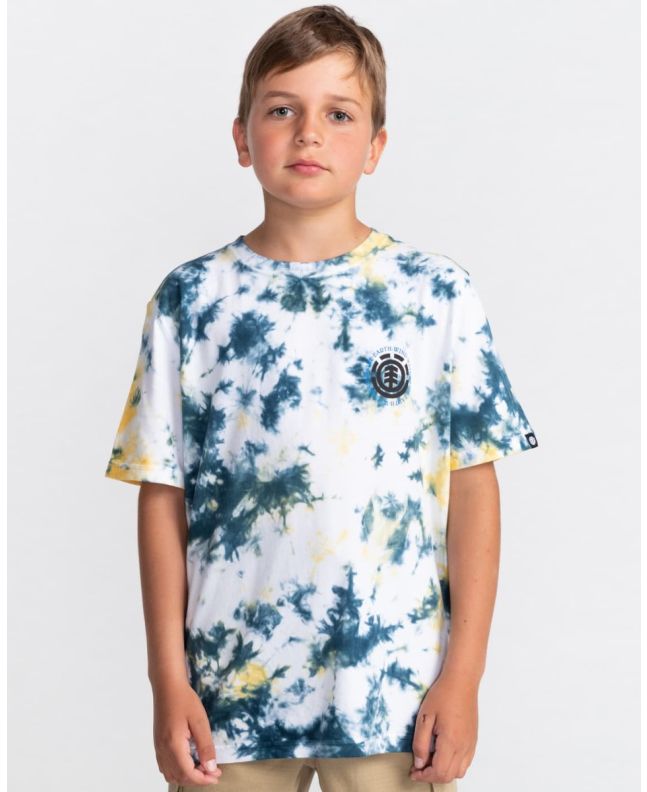 Chico con camiseta de manga corta Element Seal BP TD azul