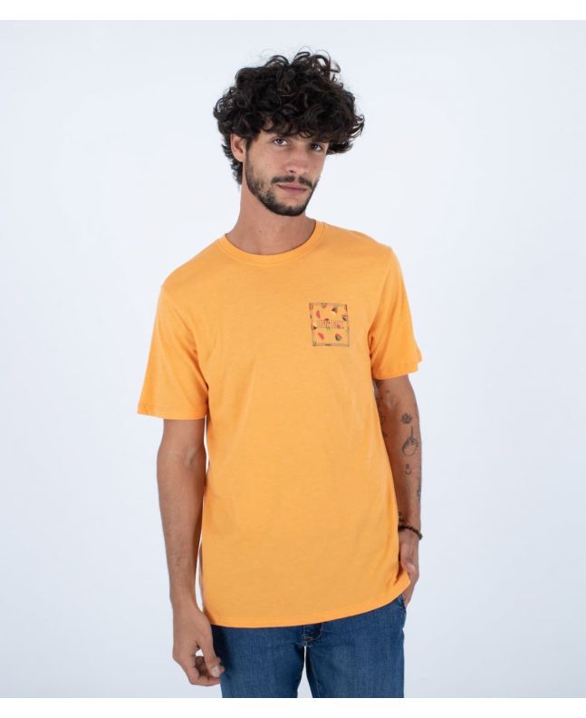 Hombre con Camiseta de manga corta Hurley Everyday Four Corners Naranja