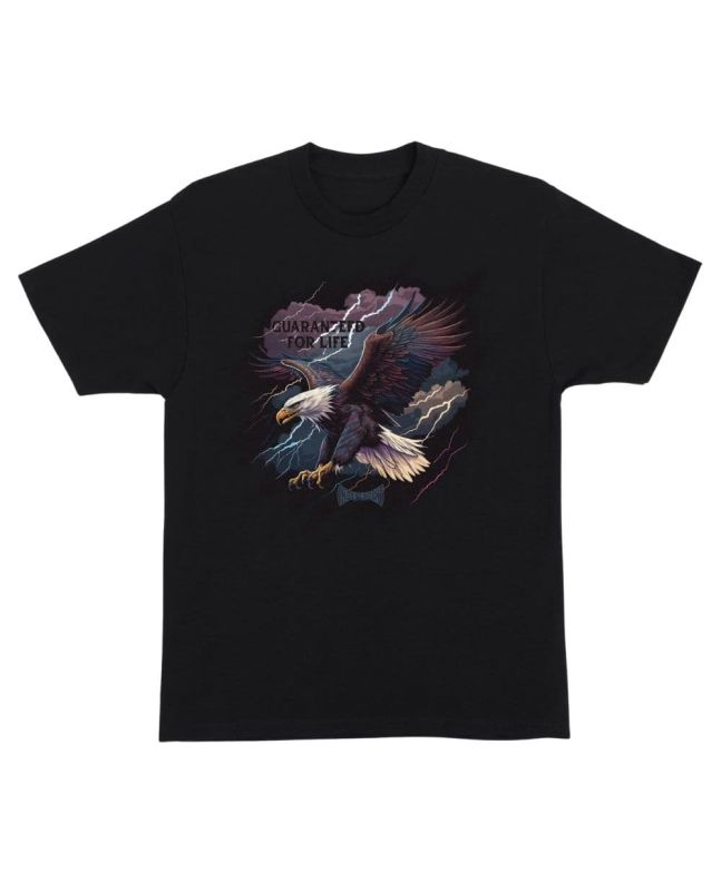 Camiseta de manga corta Independent GFL Eagle Negra para hombre