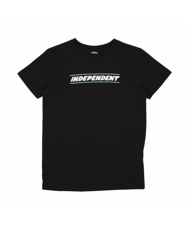 Camiseta de manga corta Independent Youth BTG Shear Negra para chico