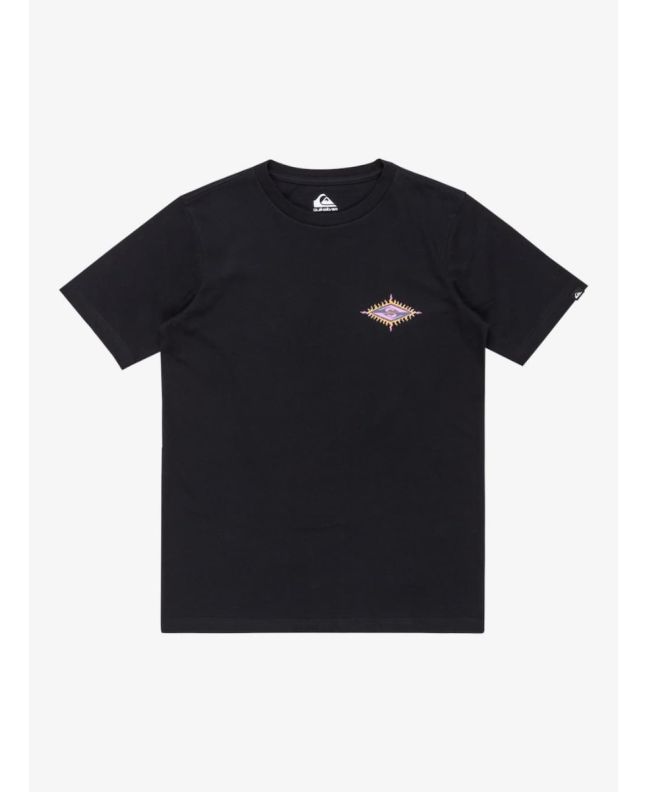 Camiseta de manga corta Quiksilver Ev Beach Blast Negra para chico 8-16 años