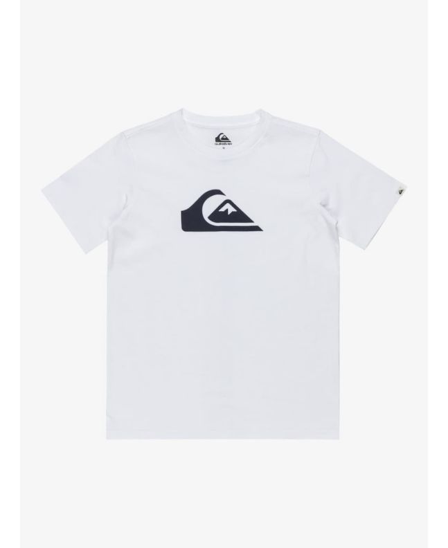 Camiseta Quiksilver Ev Comp Logo Blanca para chico 8-16 años