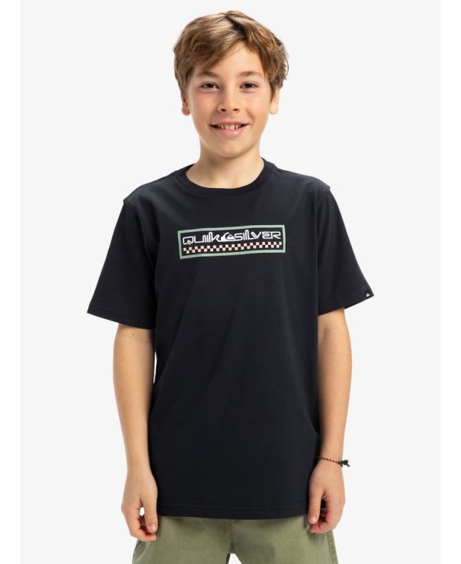 Niño con Camiseta de manga corta Quiksilver Ev Sun Dagger azul marino oscuro