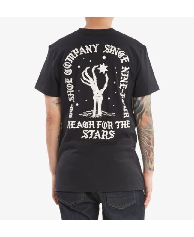 Hombre con camiseta de Manga Corta DC Shoes Reach For It negra