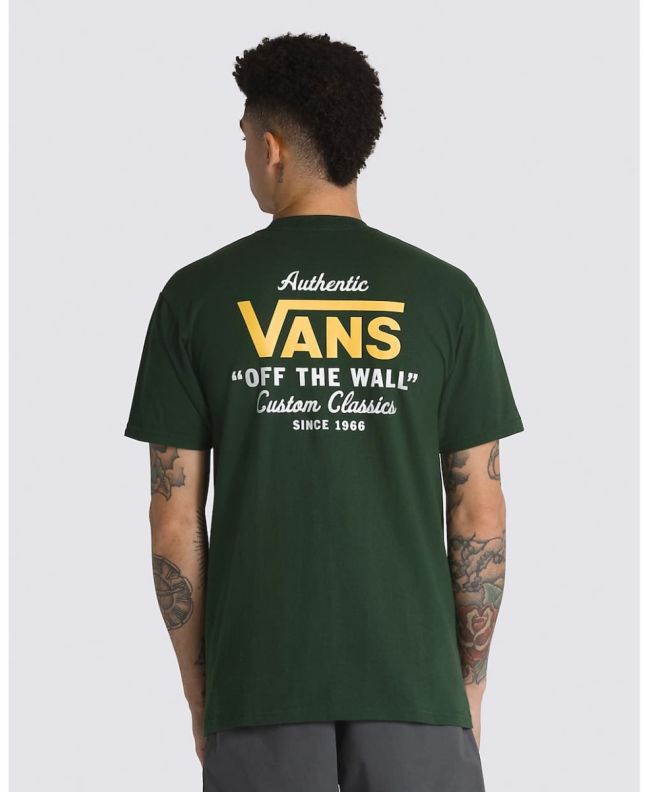 Hombre con camiseta de manga corta Holder St Classic Verde