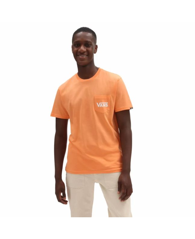 Hombre con camiseta orgánica de manga corta Vans OTW Classic Naranja
