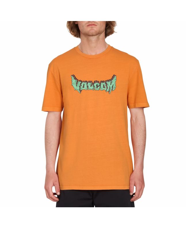 Hombre con camiseta de manga corta Volcom Nofing Naranja