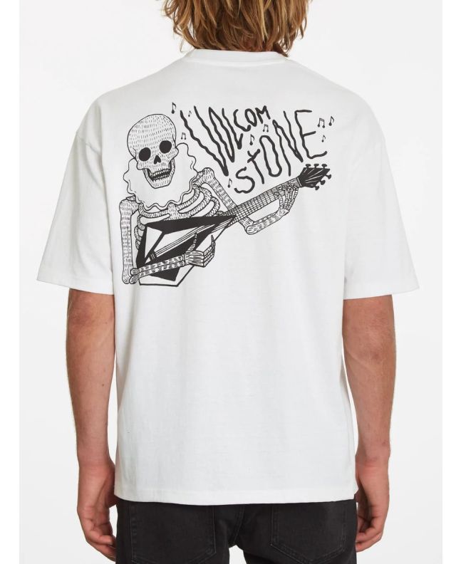 Hombre con Camiseta de manga corta Volcom Shredead Blanca