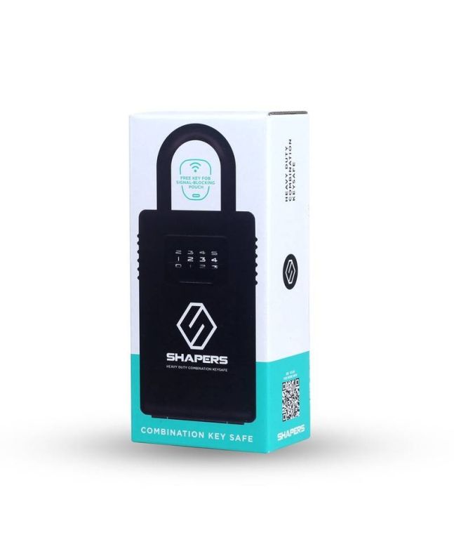 Candado Shapers Safe Key Guardallaves Negro