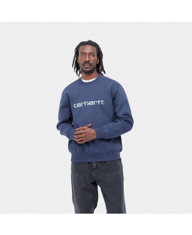 Hombre con Sudadera Carhartt WIP Carhartt Sweat azul