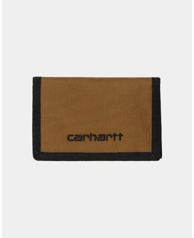 Cartera de triple hoja Carhartt WIP Payton Wallet marrón para hombre