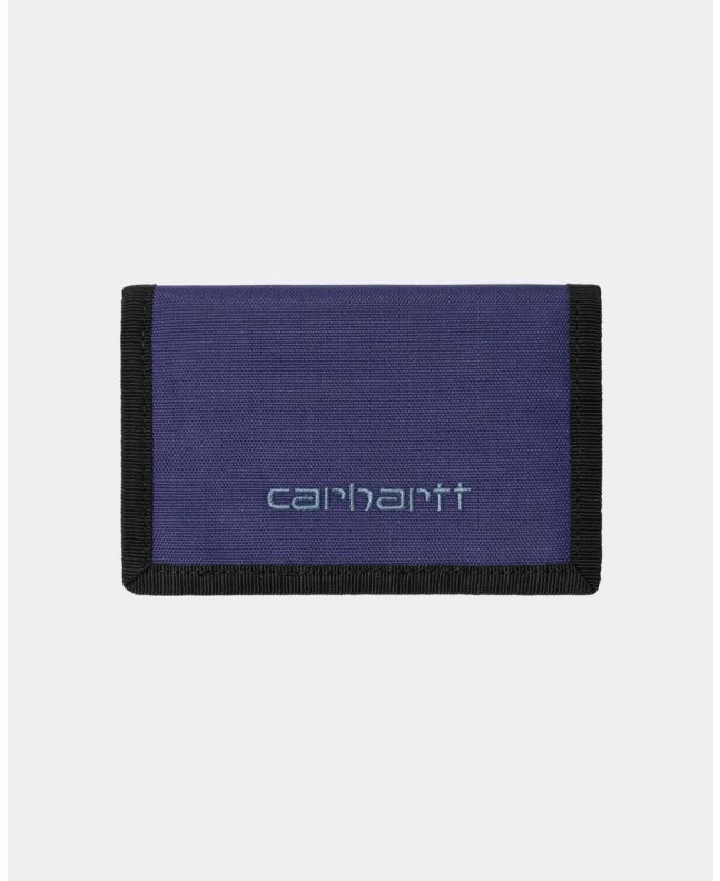 Cartera de triple hoja Carhartt WIP Payton Wallet Morada para hombre