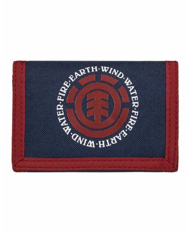 Cartera de velcro Element Elemental Wallet Azul Marino para hombre
