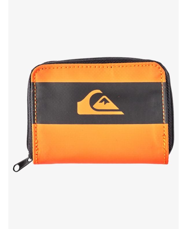 Cartera con cremallera Quiksilver Safety Net Naranja para hombre
