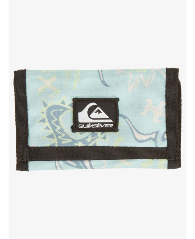 Cartera de velcro Quiksilver The Everydaily Turquesa para hombre