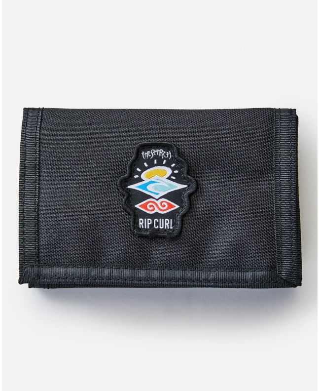 Cartera Rip Curl Icons Surf Negro-Rojo