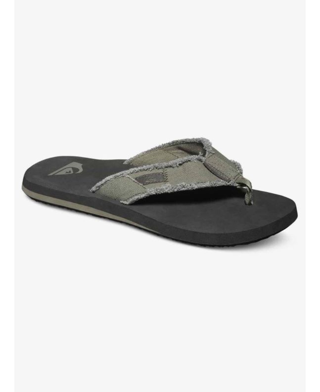 Chanclas Quiksilver Monkey Abyss verdes para hombre