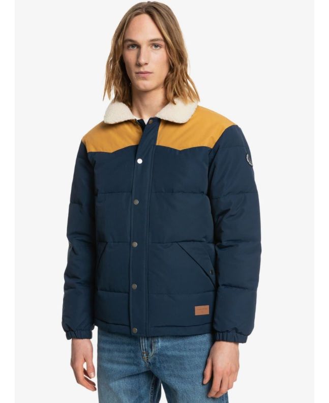 Chaqueta Acolchada Quiksilver The Puffer azul marino para Hombre